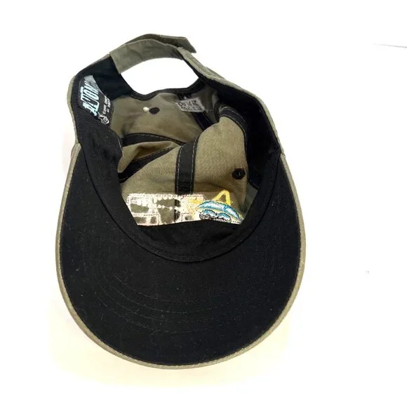 South Park Respect My Authority Embroidered Olive Green Adjustable Dad Hat 2006 - Picture 4 of 5